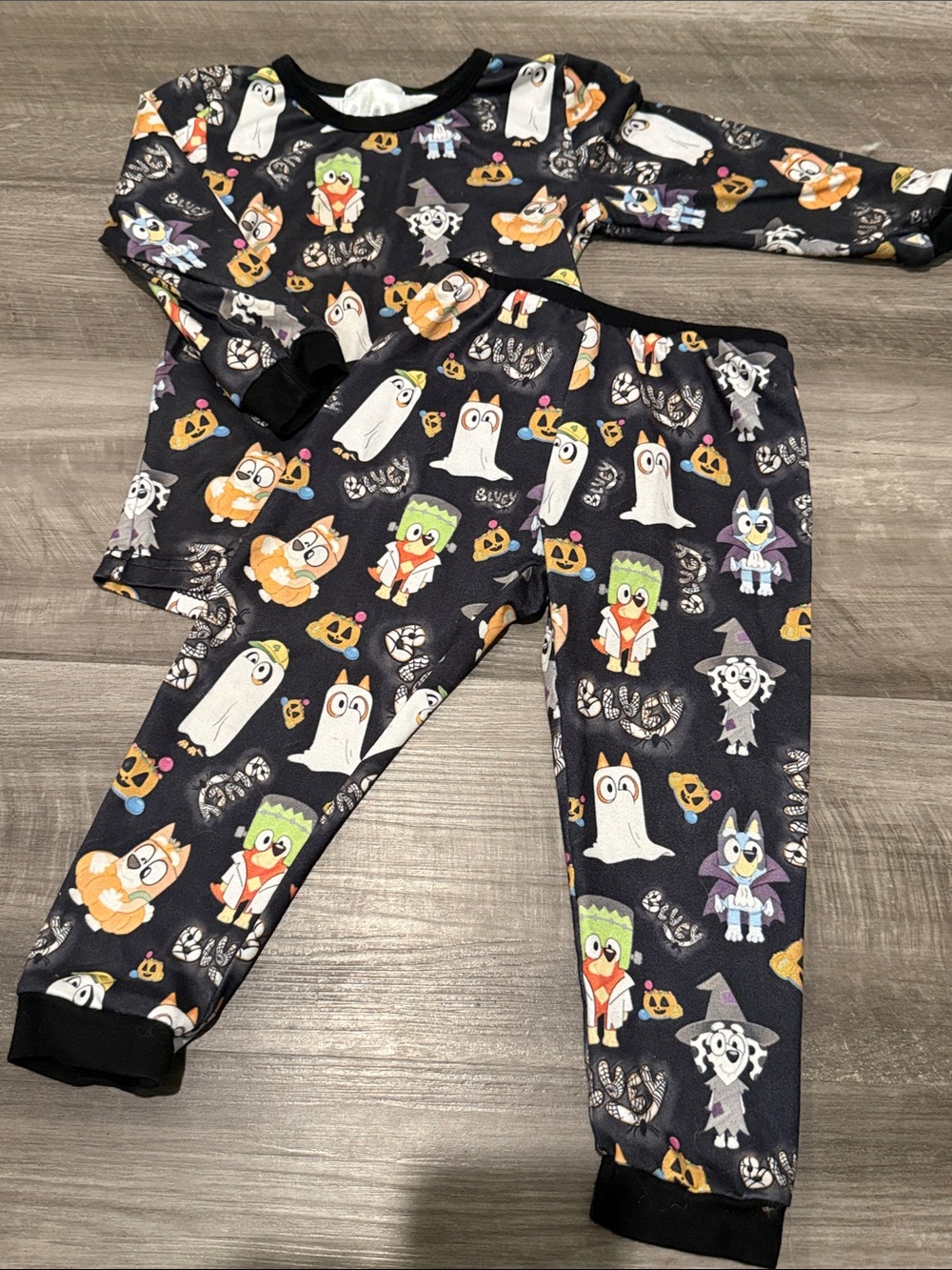 Bluey & Friends Halloween Pajama Set- small shop